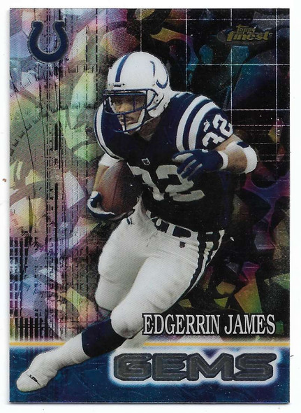 Edgerrin James 2000 Finest Card 200