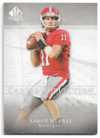 Aaron Murray 2014 SP Authentic Canvas Card C-50