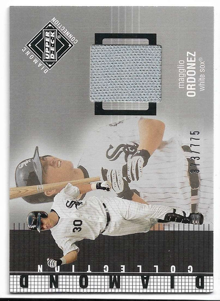 Magglio Ordonez 2002 Upper Deck Diamond Collection Jersey Card 261 373/775