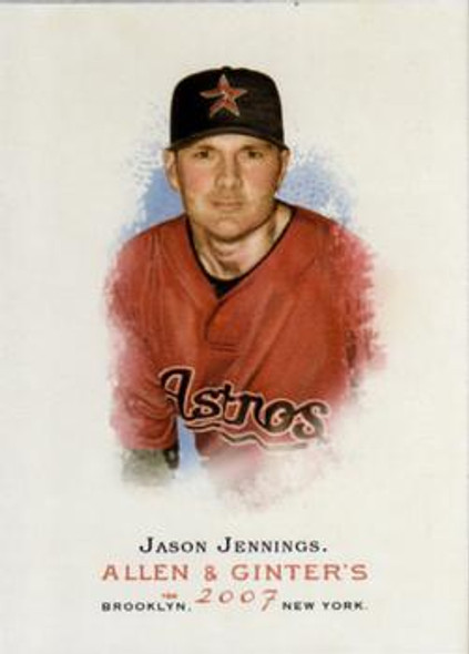 Jason Jennings 2007 Allen & Ginter's Card 328