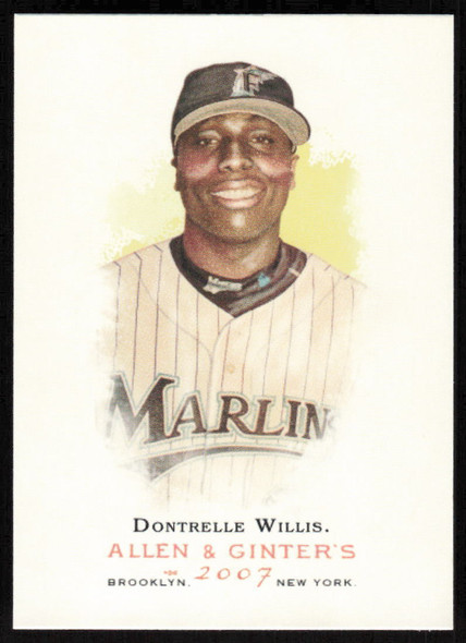 Dontrelle Willis 2007 Allen & Ginter's Card 96