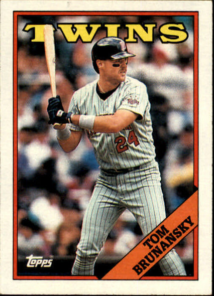 Tom Brunansky 1988 Topps Card 375