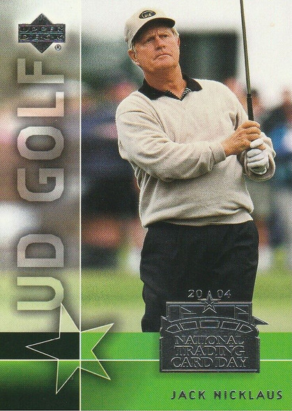 Jack Nicklaus 2004 National Trading Card Day Card UD-4