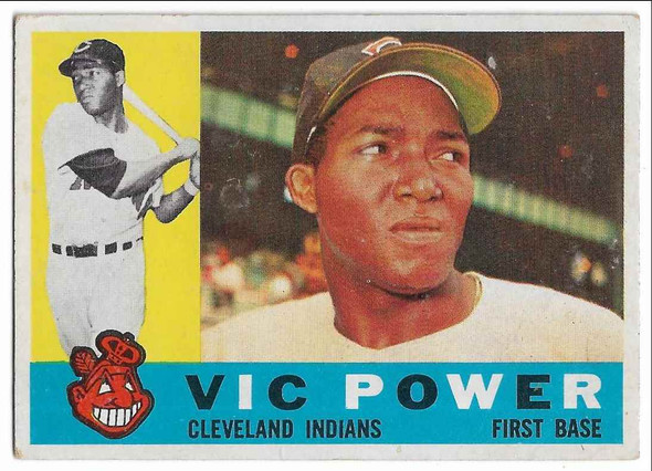 Vic Power 1960 Topps Card 75