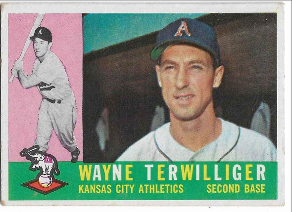 Wayne Terwilliger 1960 Topps Card 26