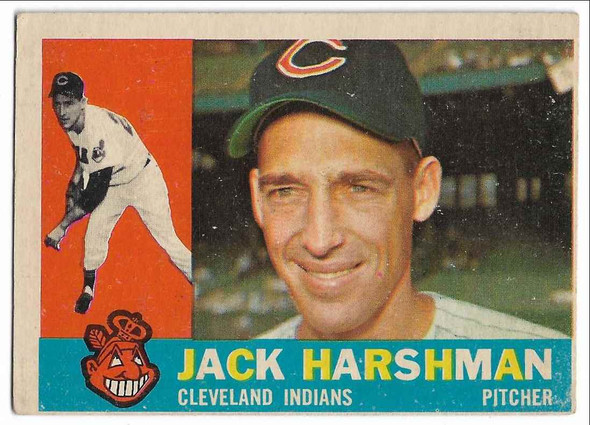 Jack Harshman 1960 Topps Card 112