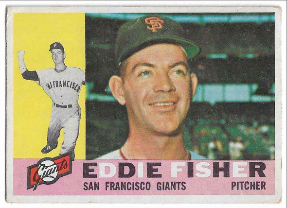 Eddie Fisher 1960 Topps Card 23