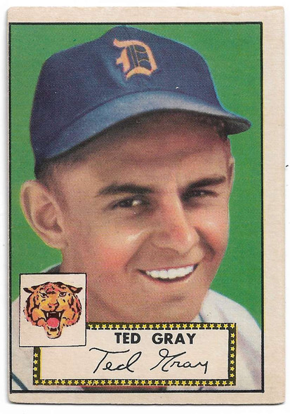 Ted Gray 1952 Topps Card 86