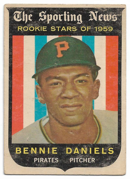 Bennie Daniels 1959 Topps Card 122