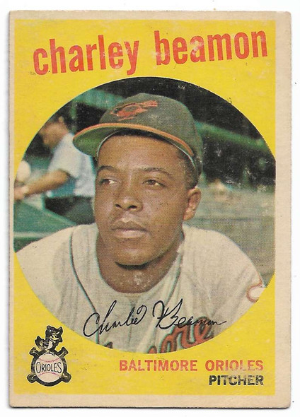 Charley Beamon 1959 Topps Card 192