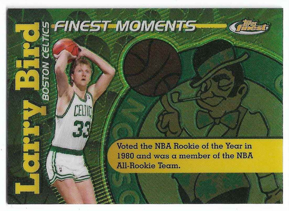 Larry Bird 2007-08 Finest Finest Moments Card LB