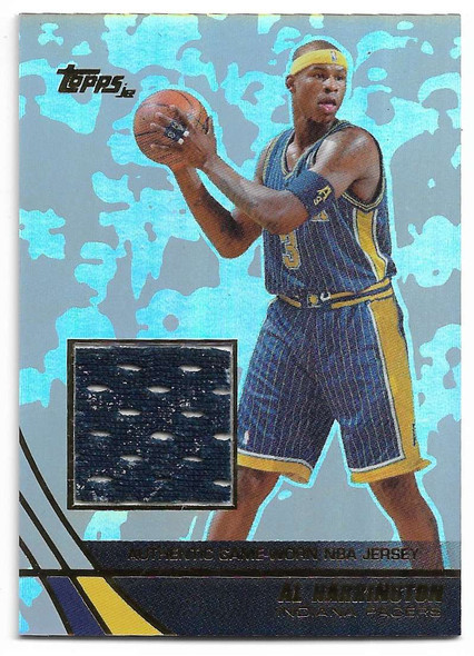 Al Harrington 2003-04 Topps Jersey Edition Silver Card JE-AHA