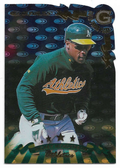 Rickey Henderson 1998 Donruss Press Proof Gold Card 236 ONLY 500 CARDS PRINTED!