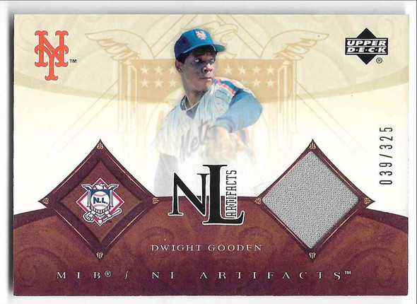 Dwight Gooden 2004 Upper Deck NL Artifacts Pants Card NL-DG 039/325