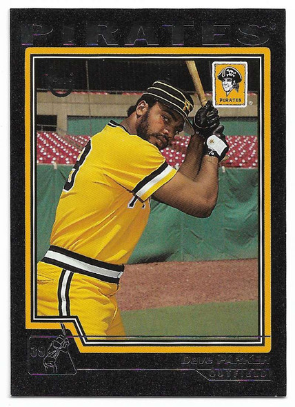 Dave Parker 2004 Topps Retired Edition Black Border Card 49 29/99