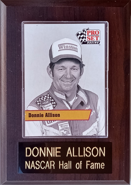 Donnie Allison NASCAR Player Plaque Donnie Allison NASCAR Player Plaque