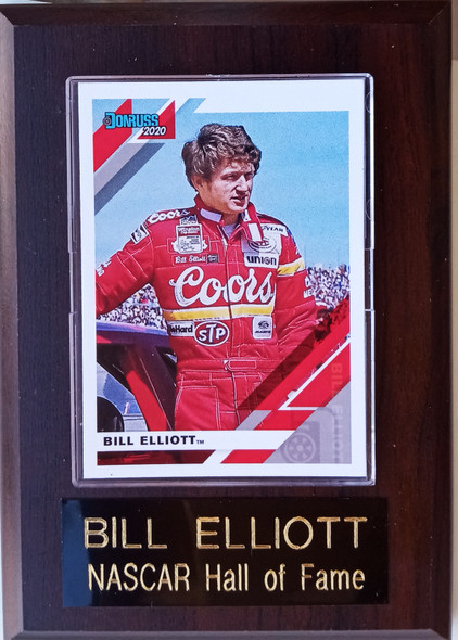 Bill Elliott NASCAR Player Plaque Bill Elliott NASCAR Player Plaque
