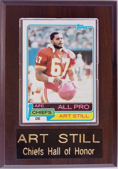 Art Still Kansas City Chiefs Player Plaque