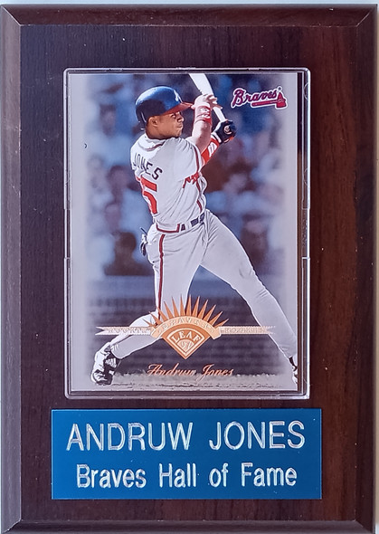 Andruw Jones Atlanta Braves Player Plaque Andruw Jones Atlanta Braves Player Plaque