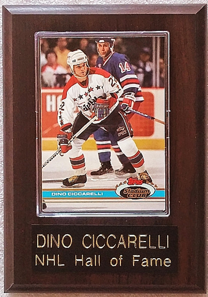 Dino Ciccarelli Washington Capitals Player Plaque