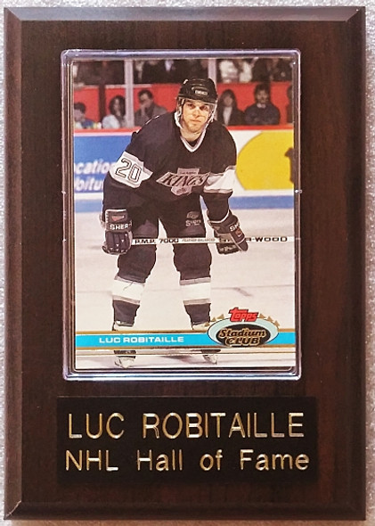 Luc Robitaille Los Angeles Kings Player Plaque