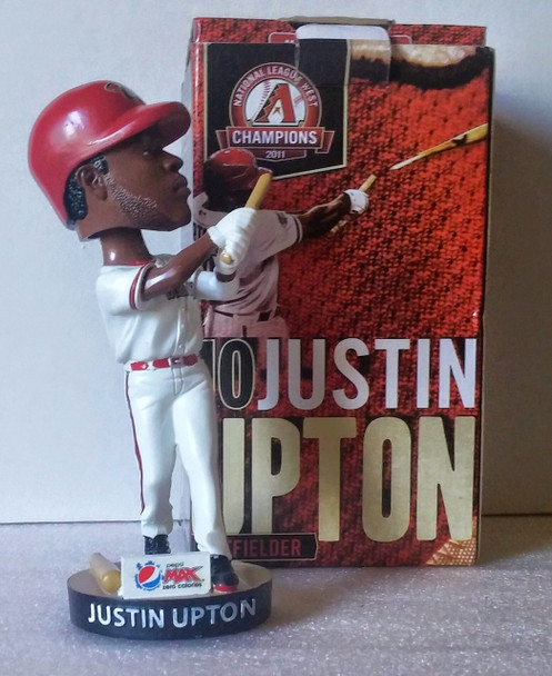 Justin Upton 2009 Arizona Diamondbacks Bobblehead w/Box