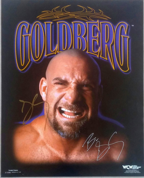 Bill Goldberg 16"x20" Autographed Poster