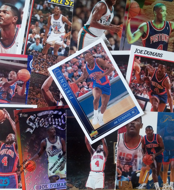 Joe Dumars 20-Card Set with 2-Piece Acrylic Case Joe Dumars 20-Card Set with 2-Piece Acrylic Case