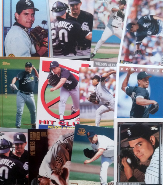 Wilson Alvarez 20-Card Set with 2-Piece Acrylic Case
