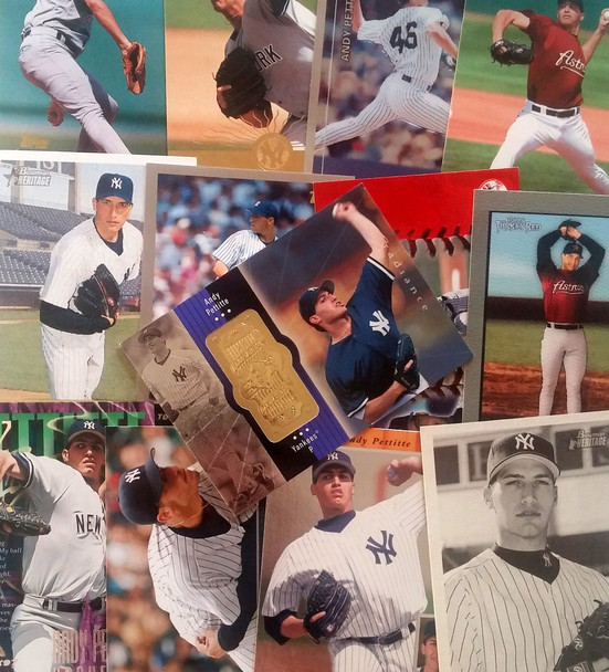 Andy Pettitte 20-Card Set with 2-Piece Acrylic Case