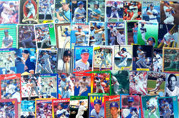  Paul Molitor Hall of Fame Member 50-Card Set with 2-piece Acrylic Case