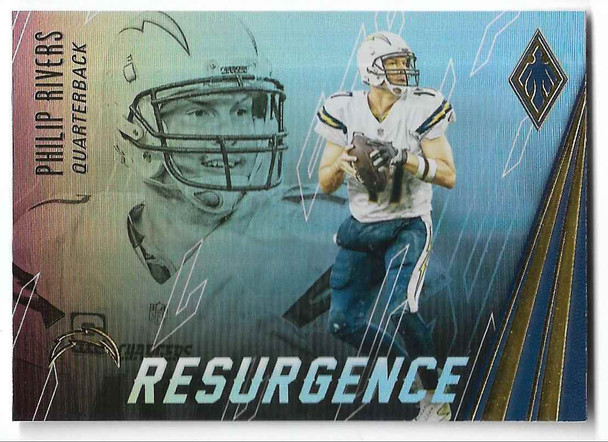 Philip Rivers 2016 Panini Phoenix Resurgence Card RES-PR