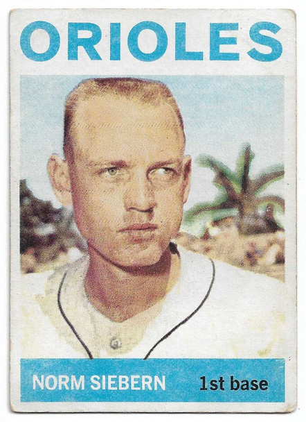 Norm Siebern 1964 Topps Card 145