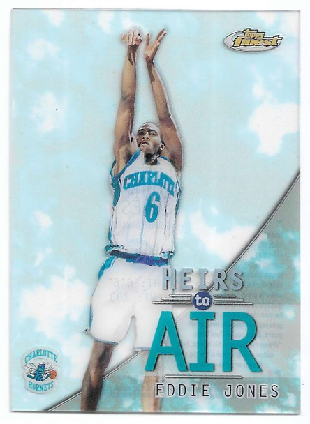 Eddie Jones 1999-00 Finest Heirs to Air Card HA5