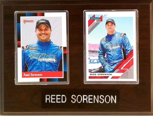 Reed Sorenson NASCAR 2-Card 6x8 Plaque Reed Sorenson NASCAR 2-Card 6x8 Plaque