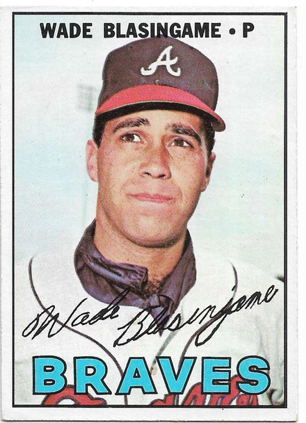 Wade Blasingame 1967 Topps Card 119 (a)