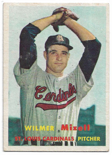 Wilmer Mizell 1957 Topps Card 113