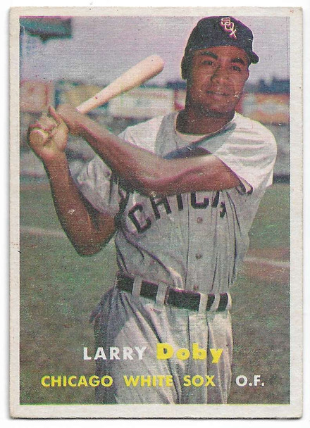 Larry Doby 1957 Topps Card 85