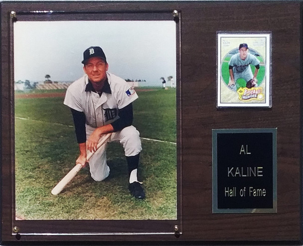 Al Kaline Detroit Tigers 12x15 Player Plaque