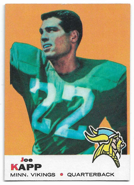Joe Kapp 1969 Topps Rookie Card 35
