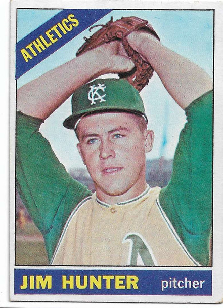 Jim Hunter 1966 Topps Card 36