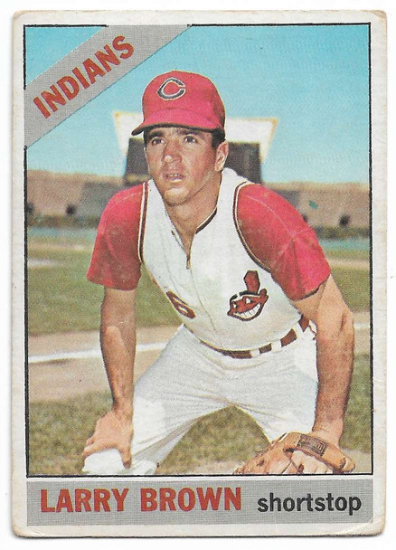 Larry Brown 1966 Topps Card 16 B