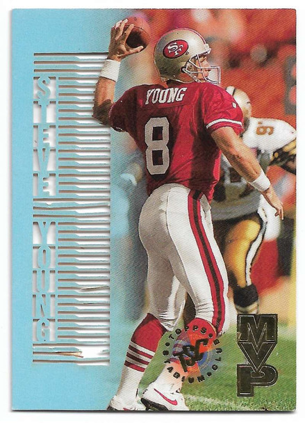 Steve Young 1995 Stadium Club MVPs Members Only Card MVP8