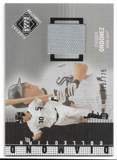 Magglio Ordonez 2002 Upper Deck Diamond Collection Jersey Card 261 373/775
