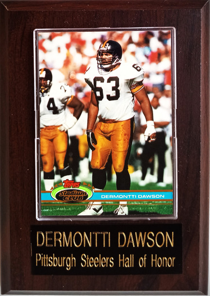 Dermontti Dawson Pittsburgh Steelers Player Plaque