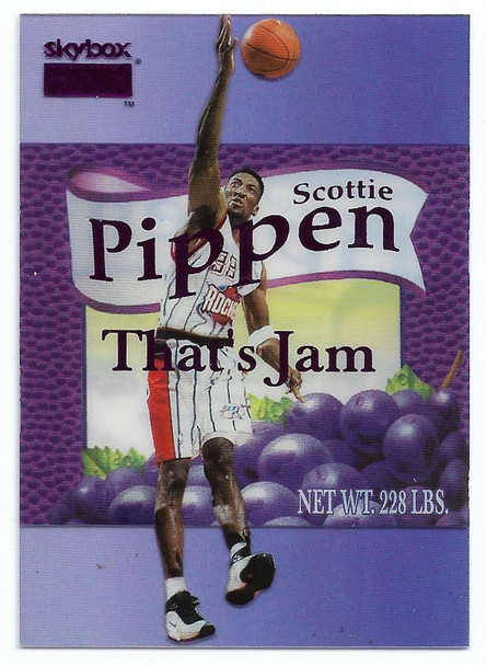 Scottie Pippen 1998-99 Skybox Premium That's Jam Card 6