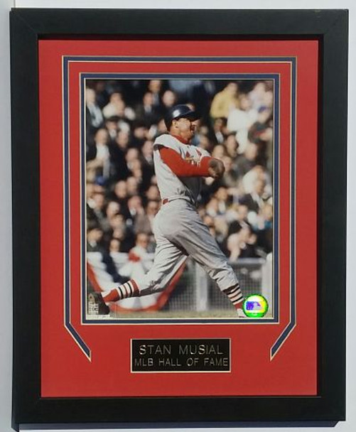 Stan Musial St. Louis Cardinals Matted and Framed 8x10 Photo