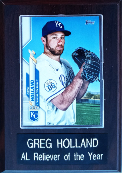 Greg Holland Kansas City Royals Player Plaque