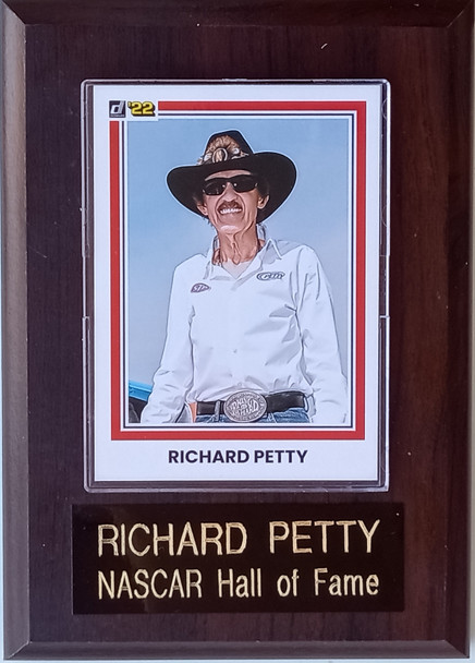 Richard Petty NASCAR Player Plaque
