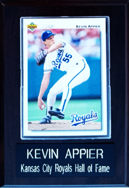 Kevin Appier Kansas City Royals Player Plaque